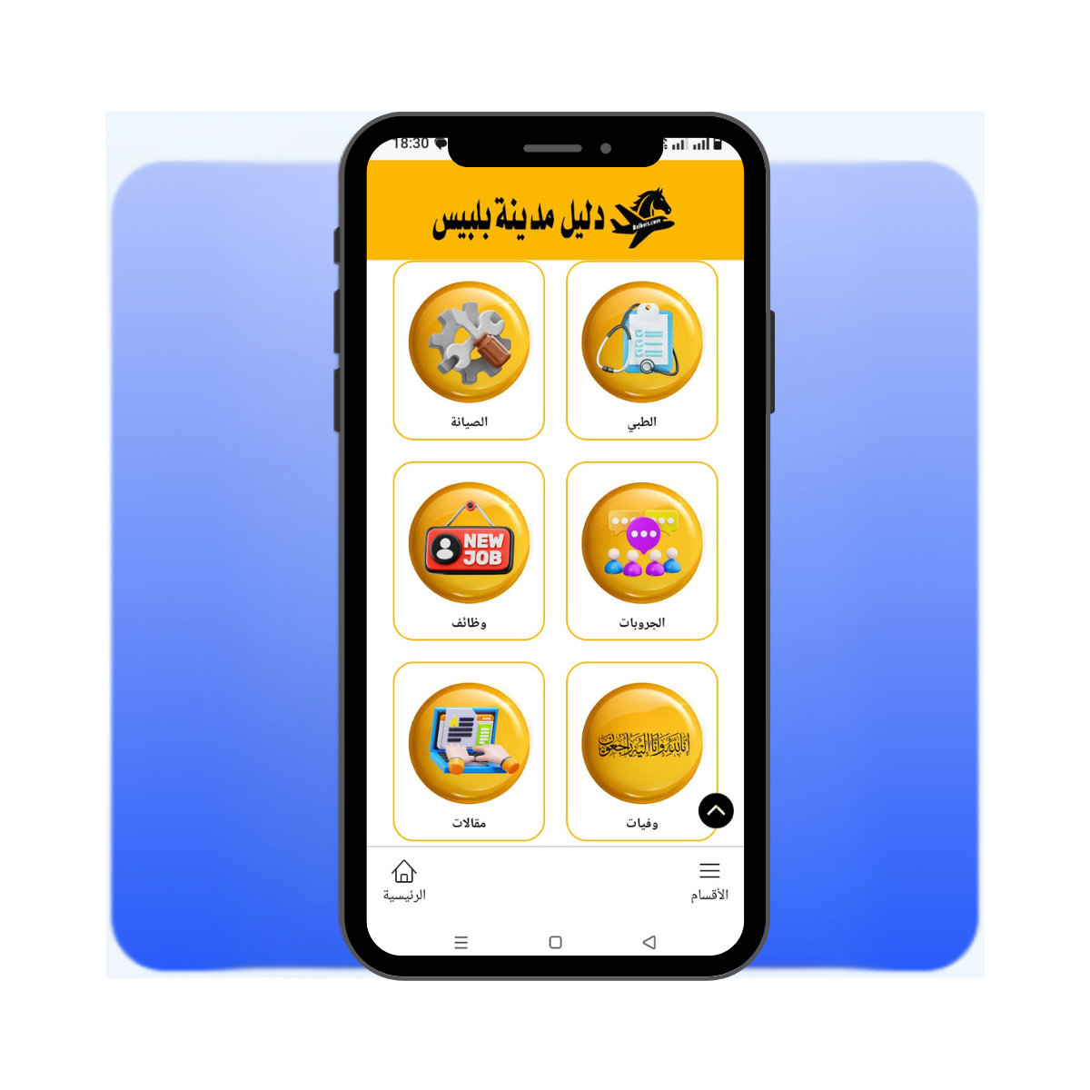 شامل جميع الأقسام